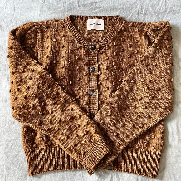 Misha And Puff Sweaters - Ellie bronze cardigan L